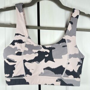 Mono B Like New Condition Camouflage Print Sports Bra Size Small